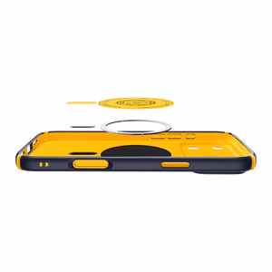 Spigen Nano Pop Hybrid MagSafe deklas, skirtas iPhone 17 Pro - Tamsiai melynas