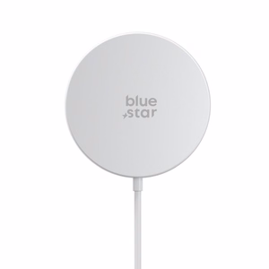Belaidis įkroviklis Blue Star (15W MagSafe Compatible) baltas