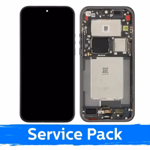 Дисплей с рамкой для Xiaomi 17 Ultra, чёрный (Service Pack)