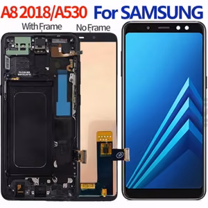 LCD дисплей совместимый с Samsung A530 A8 2018 чёрный (OLED-II / INCELL)