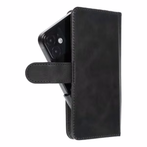 Flip case for iPhone 12 / 13 / Samsung S6 / A5 2016 / Xcover 4 / S22 / Huawei P8 2017 Common Book size S black