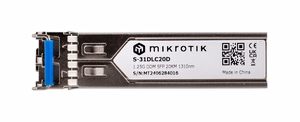 Mikrotik S-31DLC20D tinklo siųstuvų-imtuvų modulis 1250 Mbit/ai SFP 1310 nm