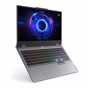 Lenovo LOQ 15IRX10 i5-13450HX 15,6 colių FHD IPS 300 nits AG 144 Hz 16 GB DDR5 4800 SSD512 GeForce RTX 5060 8 GB 60 Wh NoOS Luna Grey