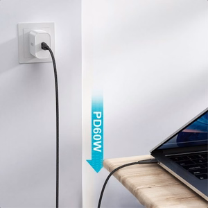 Кабель USB Choetech XCC-1003 чёрный Type-C Type-C 120 см