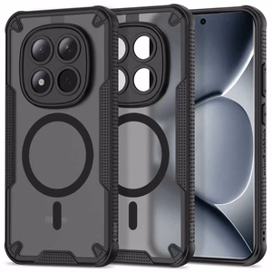 Tech-Protect Rugged Shield MagSafe case for Xiaomi Poco M8 Pro / Xiaomi Redmi Note 15 Pro+ 5G - black