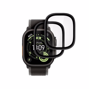 Tech-Protect grūdintas stiklas 2 vnt. Apple Watch Ultra 49mm juodas