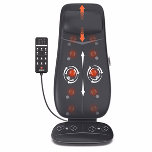 RENPHO Neck & Back Massage Cushion S Black kaklo ir nugaros masažinė pagalvė