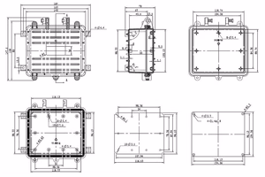 Installation Box 164x148x70mm