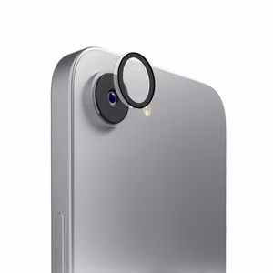 Puro individualus kameros lęšis iPhone 16E, permatomas