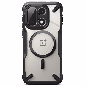 Чехол Ringke Fusion X Magnetic MagSafe для OnePlus 15 - прозрачный черный