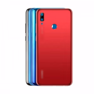 Задняя крышка для Huawei P Smart 2019 чёрный (со стеклом камеры) HQ