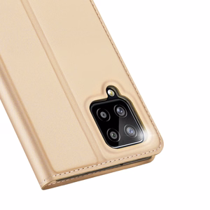 Dux Ducis Skin Pro чехол-книжка для Samsung Galaxy A22 4G золотой