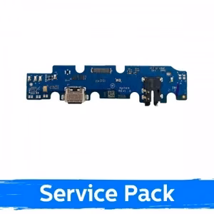 Charging Port Compatible With Samsung T220 Tab A7 Lite (WIFI) With Flex / Plata (Service Pack)