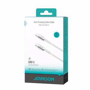 Кабель USB Joyroom S-A51 USB-C на USB-C 60W 1,2 м серый