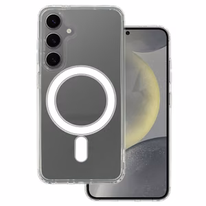 Акриловый чехол Magsafe для Samsung Galaxy S23 прозрачный