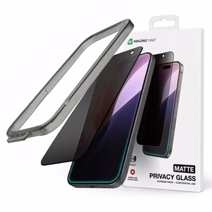 AmazingThing Titan FusionFilter 7 Matte Privacy защитное стекло для iPhone 17 Pro Max