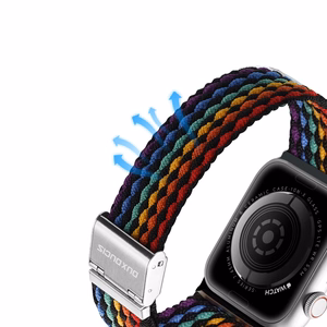 Apyrankė Dux Ducis Mixture II Series Apple Watch 38/40/41mm Dark Stripes