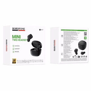 Borofone TWS Bluetooth Earphones BW97 Clear black