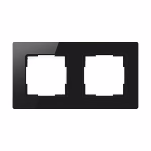 Avatto 2 Socket TS20 light switch frame (juodas)