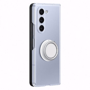 Silikoninis dėklas Samsung Galaxy Z Fold 5 - permatomas