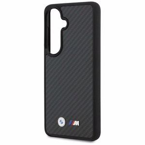 BMW dėklas Magnetic Kevlar su Logo skirtas Samsung Galaxy S26 juodas