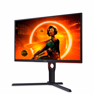 AOC G3 25G3ZM/BK kompiuterio monitorius 62.2 cm (24.5") 1920 x 1080 pikselių Full HD juodas, raudonas