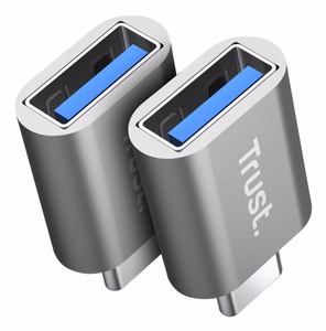 Trust 26221 USB ekrano adapteris Sidabras