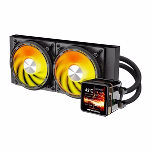 CPU water cooling DE240 (juodas)