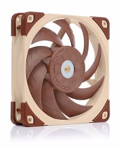 Noctua NF A12x25 5V PWM Kompiuterio korpusui Ventiliatorius 12 cm Rusvai gelsvas, Raudona