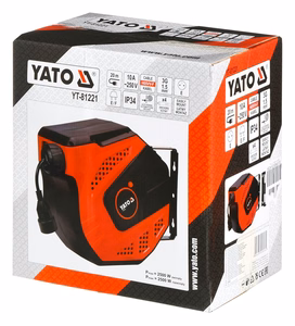 Yato YT-81221 laidų ritė 1 AC išvestis(ys / čių) 20 m