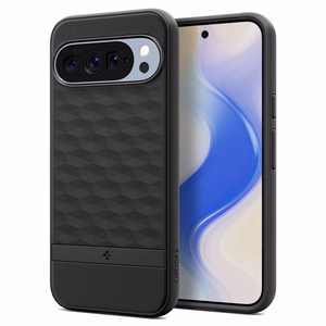 Spigen Parallax Mag MagSafe dėklas Google Pixel 10 Pro XL - matinė juoda