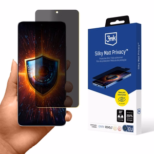 3mk Silky Matt Privacy apsauginis stikliukas Xiaomi Redmi Note 13 Pro+