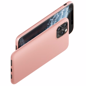 3mk Matinis Dėklas for Apple iPhone Xs Max - Matinis rožinis