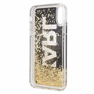 Karl Lagerfeld Karl Logo Glitter чехол для iPhone X/Xs - Чёрный