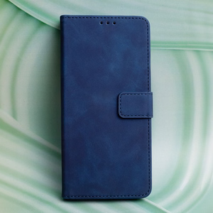 Išmanusis Velvet dėklas Samsung Galaxy A06 5G tamsiai mėlynas
