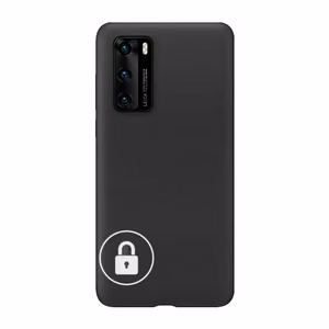 Dėklas "Silicone Cover" skirtas Huawei Y6P / Black / su įpakavimu