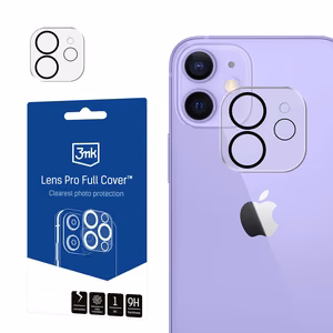 Apple iPhone 11/12 mini - 3mk Apsauginis stiklas Pro Pilnas uždengimas