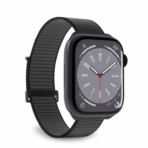 Спортивный нейлоновый ремешок Puro для Apple Watch 42 / 44 / 45 / 49 мм - черный