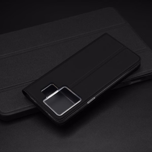 Dux Ducis Skin Pro чехол для Realme GT Neo 5 / Realme GT3 флип-обложка карточный кошелёк подставка чёрный