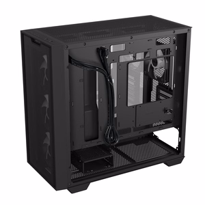 ASUS A21 PLUS MidiTower juodas ARGB skaidrus skydelis MicroATX MiniITX