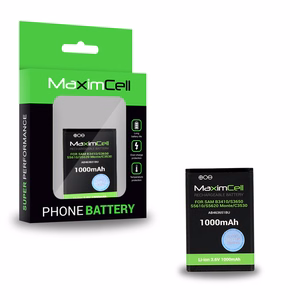 Maximcell baterija skirta Samsung B3410/S3650 Corby/S5610/S5620 Monte/C3530 AB463651BU 1000mAh Li-ion