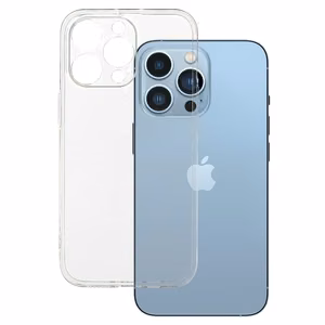 Ultra Clear 1 mm dėklas iPhone 13 Pro, skaidrus