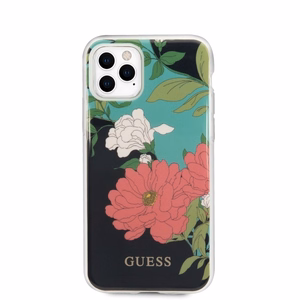 Guess GUHCN65IMLFL01 iPhone 11 Pro Max чёрный/чёрный N°1 Flower Collection
