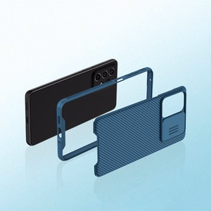 Nillkin CamShield Pro Case бронированный чехол с защитой камеры для Samsung Galaxy A73 чёрный