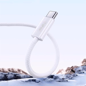 T-PHOX КАБЕЛЬ СЕРИИ CC15 USB-C/USB-C 60W 3A БЕЛЫЙ