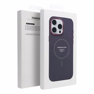 Чехол для Samsung S26 ULTRA Frame Mag Cover совместимый с MagSafe фиолетовый