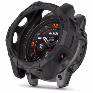 Tech-Protect Defense Air dėklas Garmin Fenix 7X / 7X Pro - juodas