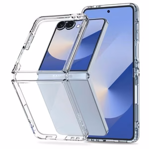 Tech-Protect FlexAir Hybrid dėklas telefonui Samsung Galaxy Z Flip 7 – permatomas