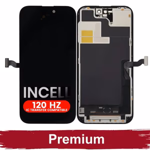 LCD дисплей совместимый с iPhone 14 Pro чёрный (120Hz / INCELL / Premium) /*Removable IC*/