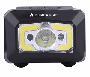 Superfire X30 налобный фонарь 340 лм USB 5 режимов 130 м